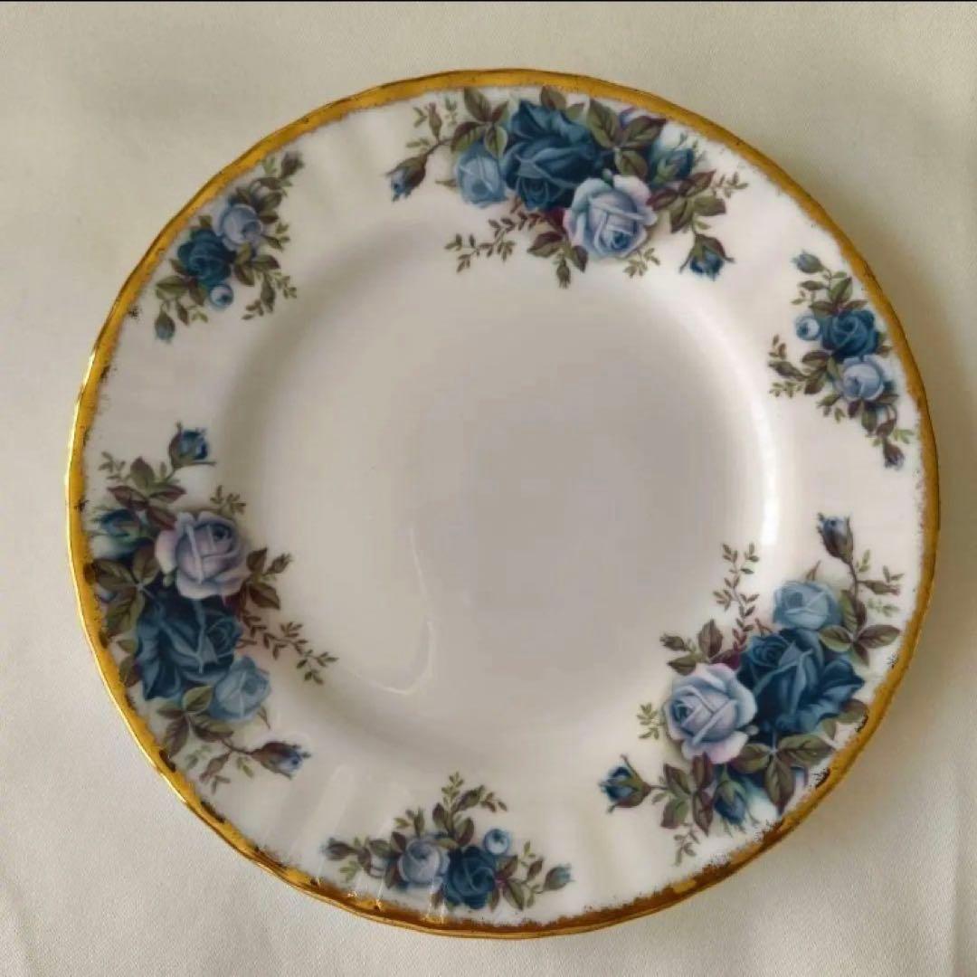 ロイヤル・アルバート ムーンライトローズ ケーキ皿 デザートプレート 5枚