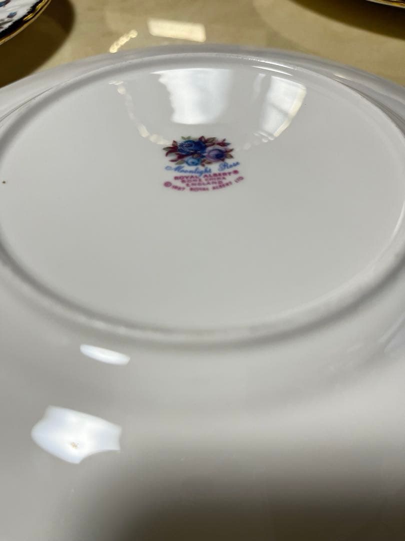 ロイヤル・アルバート ムーンライトローズ ケーキ皿 デザートプレート 5枚