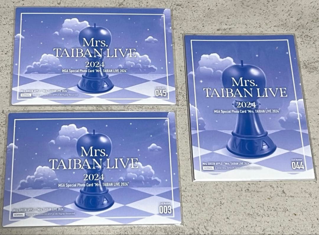 Mrs. GREEN APPLE 大森元貴 フォトカード 対バン