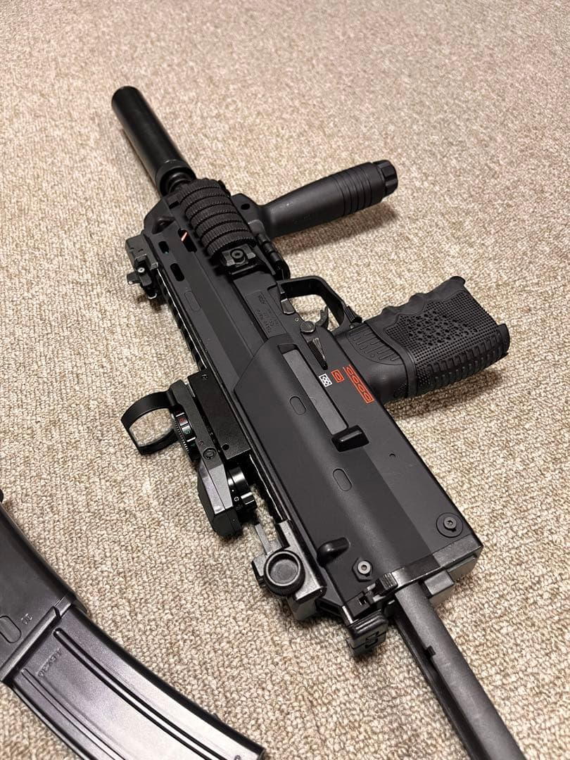 東京マルイ　MP7 電動　バッテリー、MOSFETカスタム