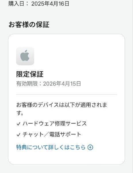 MacBook Air 13inch M4 16GB SSD256GB シルバー