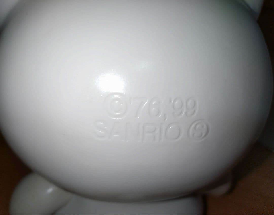 【1999年】うさ耳　着ぐるみ　キティ貯金箱　ソフビ　ご当地キティ　当時物