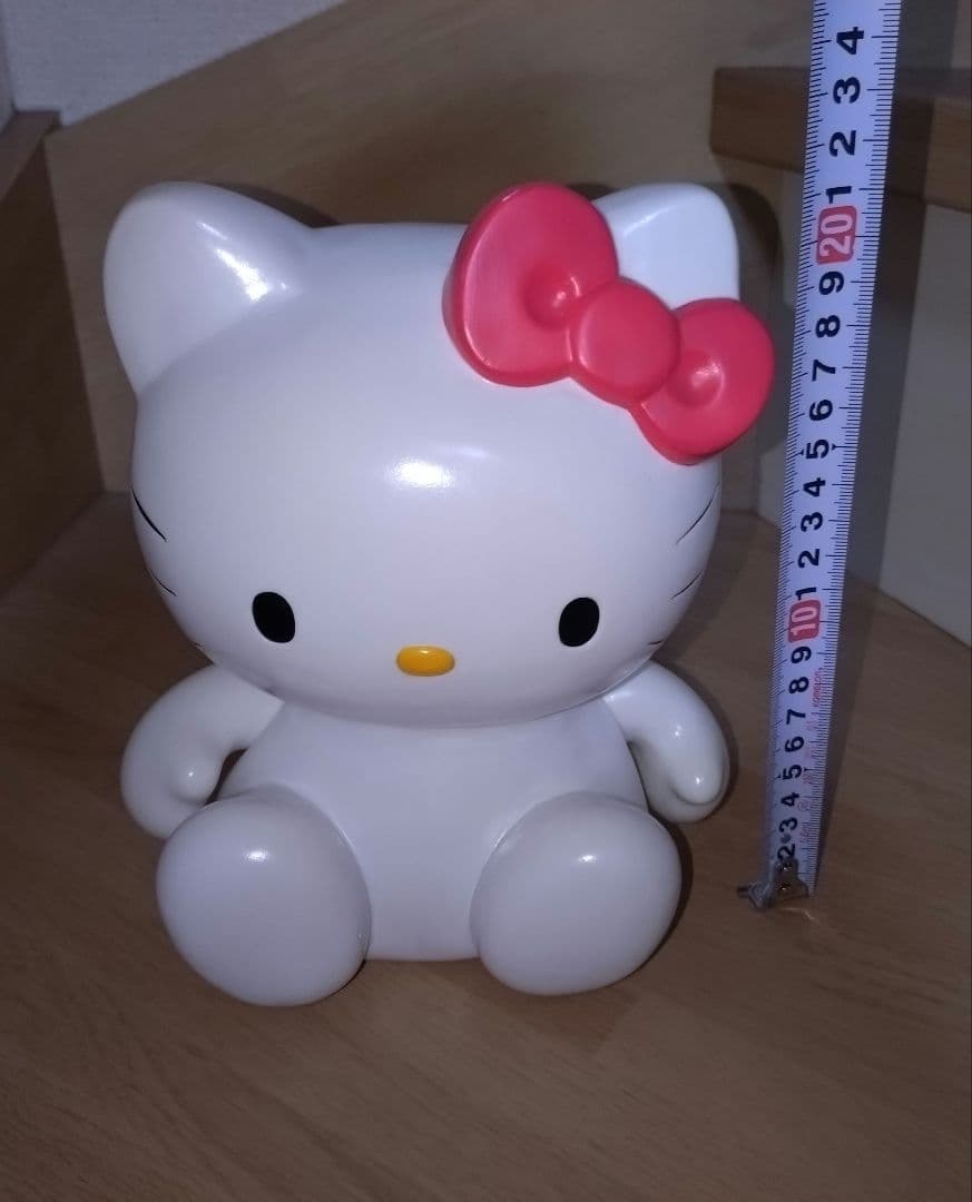 【1999年】うさ耳　着ぐるみ　キティ貯金箱　ソフビ　ご当地キティ　当時物