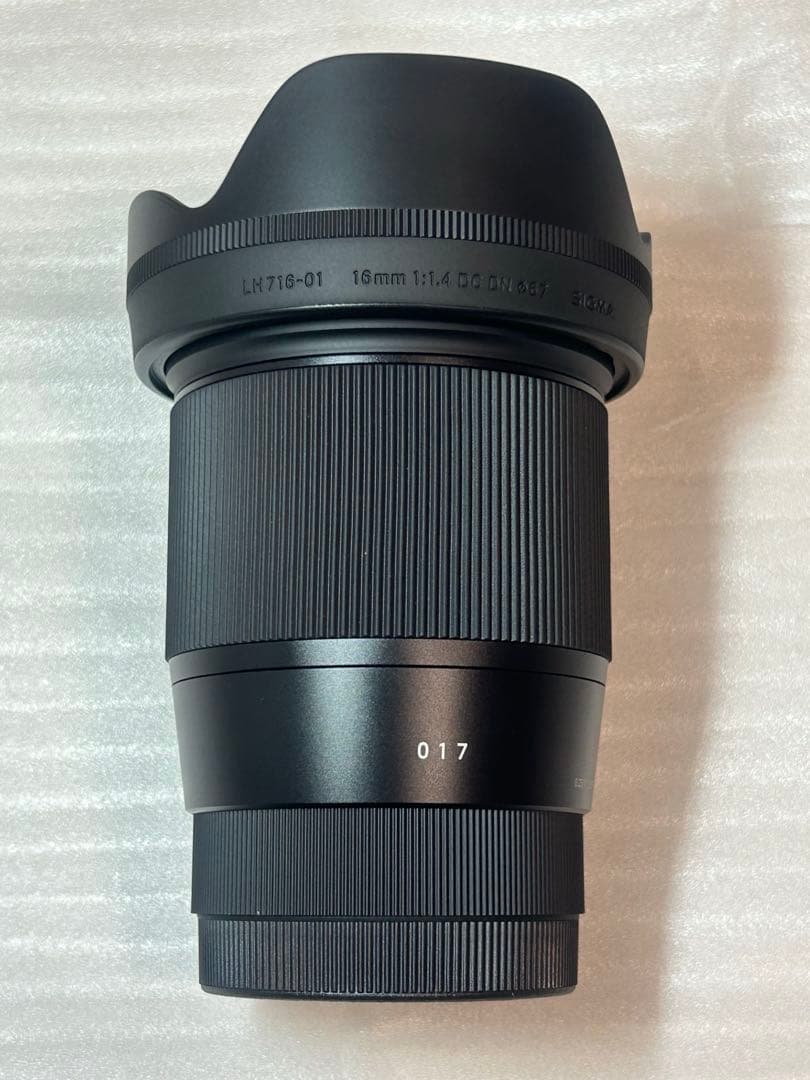 SIGMA 16mm F1.4 DC DN 単焦点レンズ ソニー用 / 美品