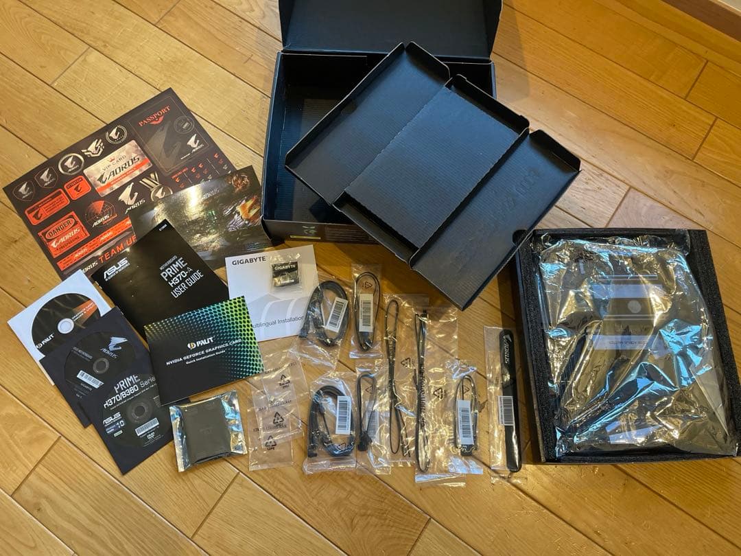 Z390 AORUS MASTER マザーボード本体 付属品あり 未テスト保管品