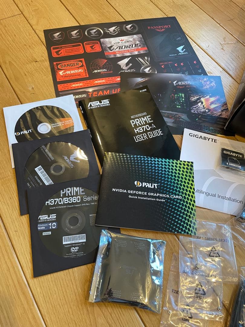 Z390 AORUS MASTER マザーボード本体 付属品あり 未テスト保管品