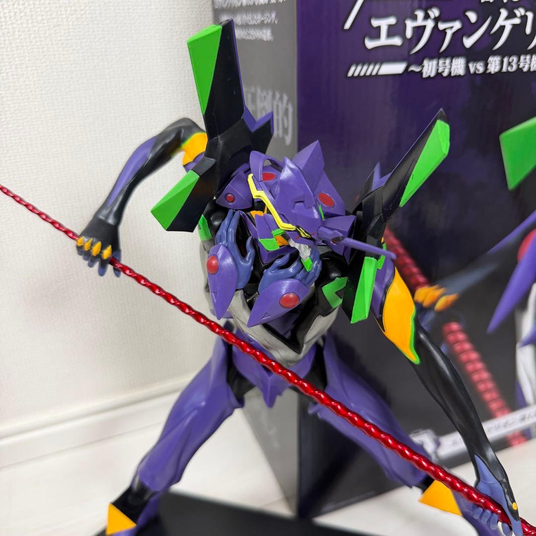 [美品] エヴァンゲリオン一番くじ　初号機VS第13号機　セット