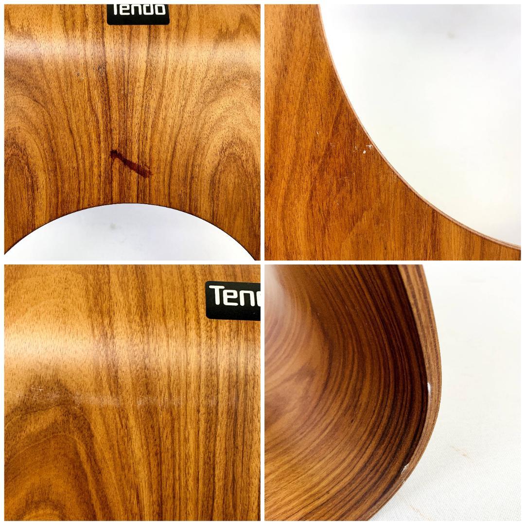 Tendo 天童木工 座椅子 2脚セット 藤森健次 曲木 ケヤキ ローズウッド①