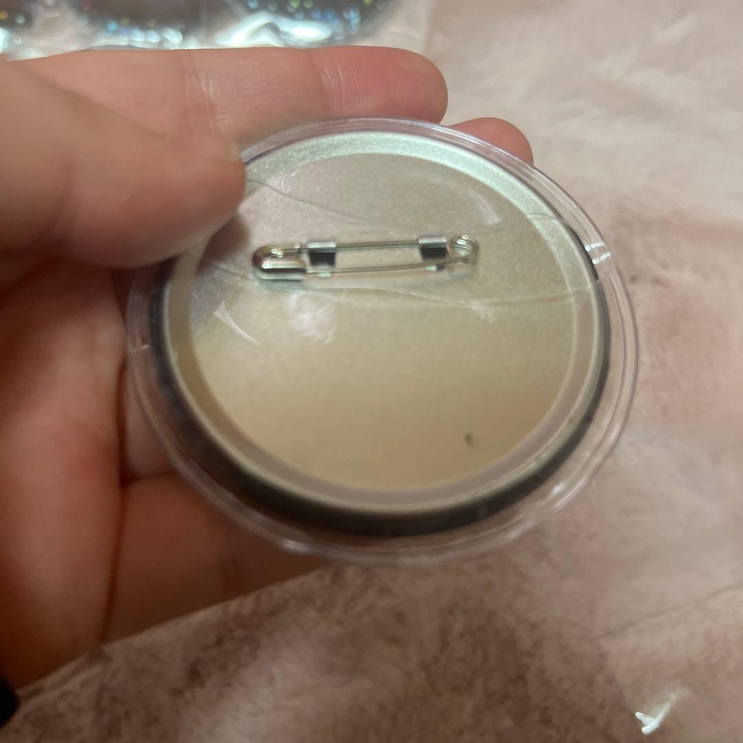 ★*ん様 プロセカ 朝比奈まふゆ グリッター缶バッジ 5B 黒百合 22個