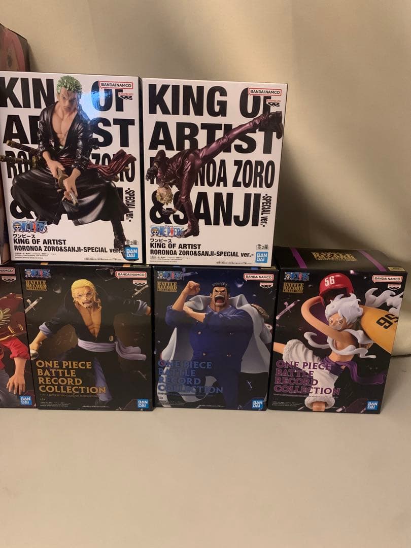 (最新のみ)ONEPIECEワンピース フィギュア9個セット