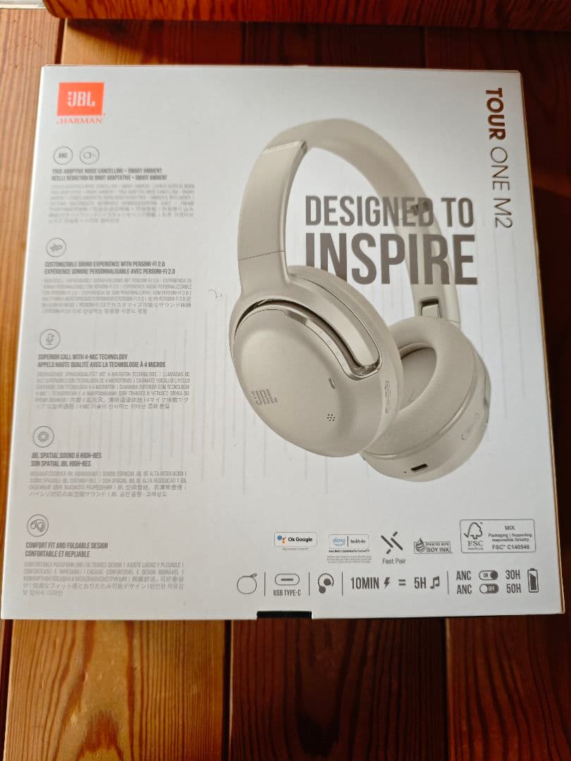 新品 未開封 JBL TOUR ONE M2 ゴールド