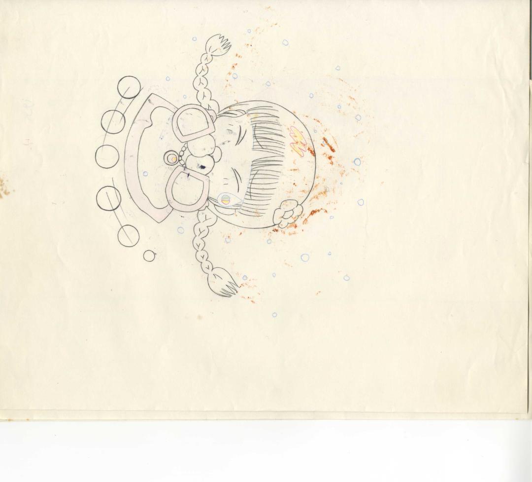 魔法陣グルグル #26 ククリ ニケ セル画