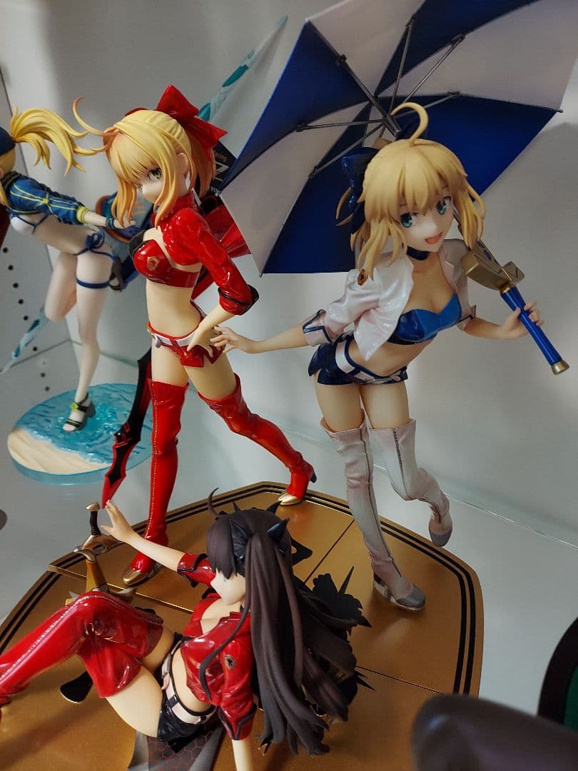 Fate フィギュア セイバー ネロ 遠坂凛 TYPE MOON Racing