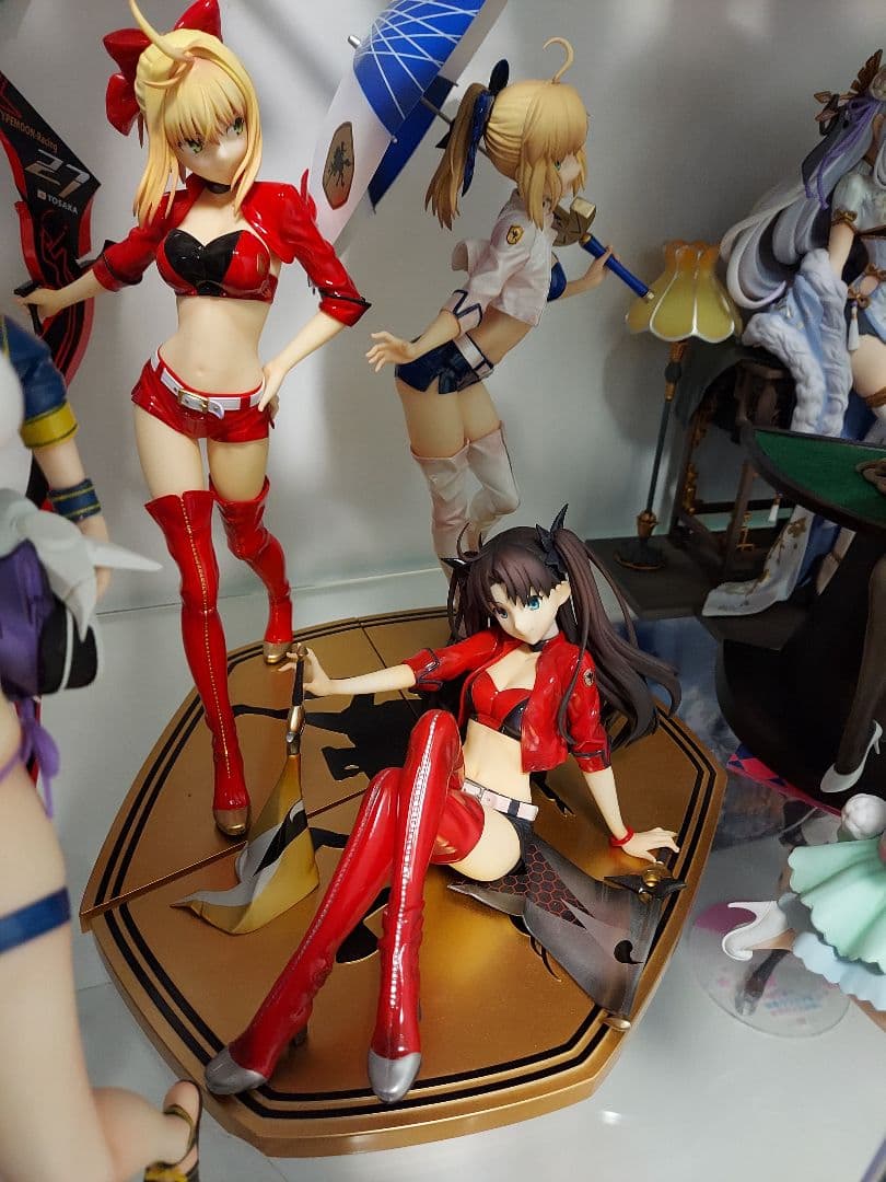 Fate フィギュア セイバー ネロ 遠坂凛 TYPE MOON Racing