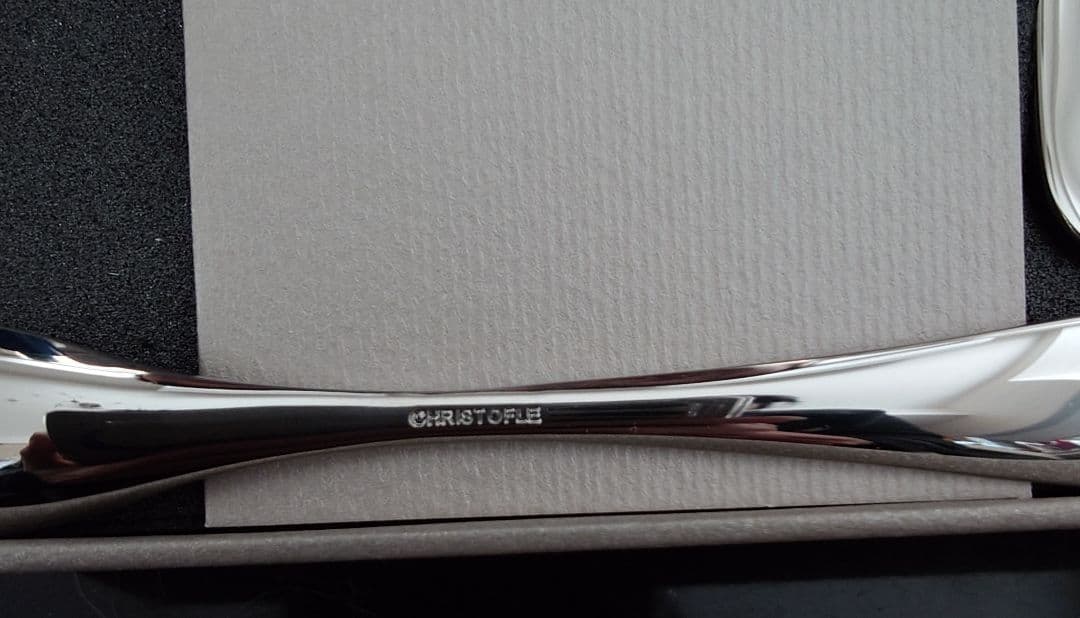 Christofle（クリストフル刻印入り）のスプーン6本未使用