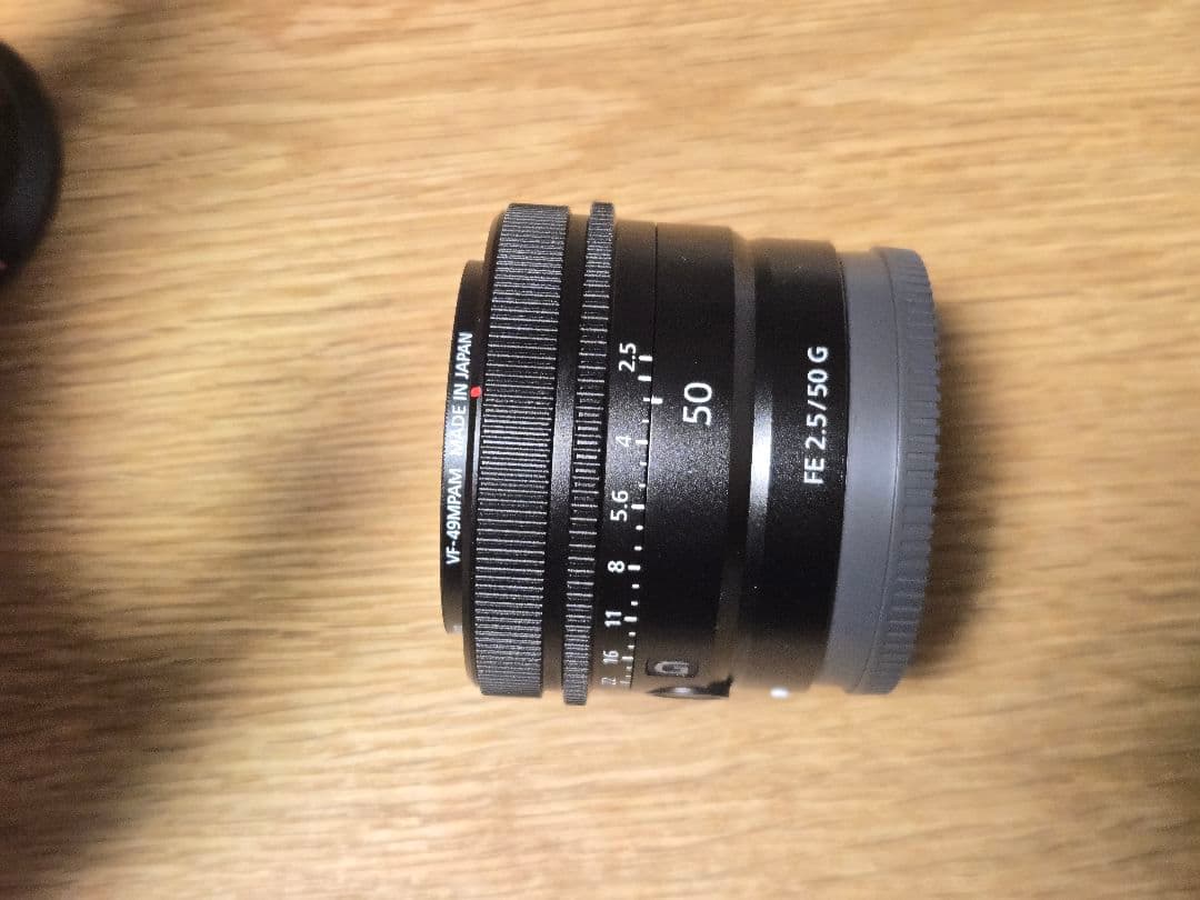 【美品】Sony 50mm F2.5 G レンズ