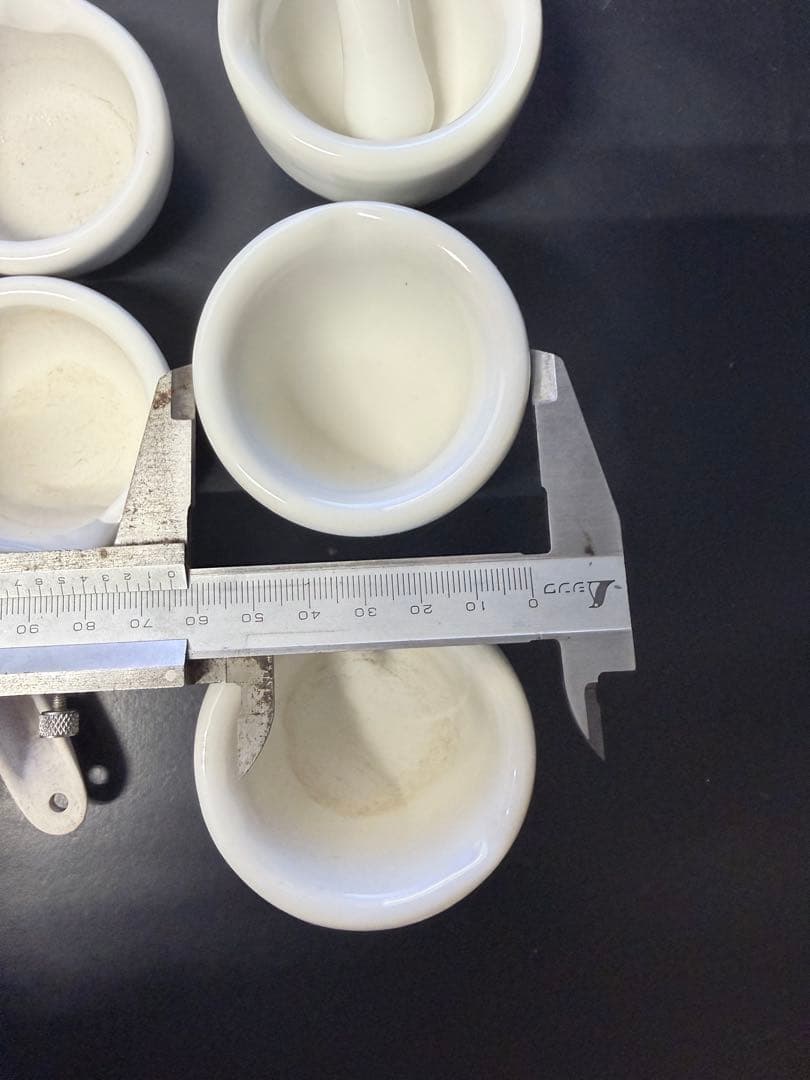 陶器製の臼と杵セット