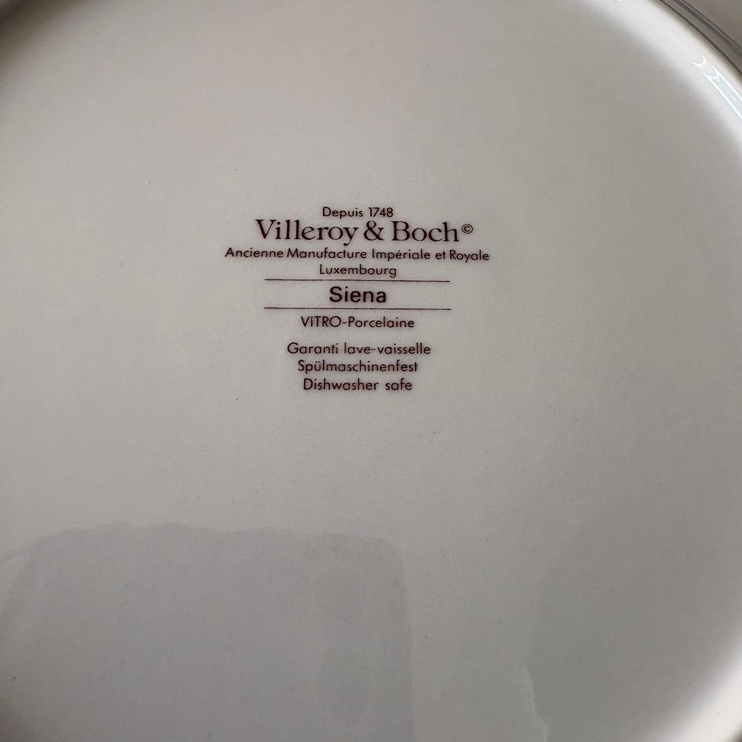 レア Villeroy & Boch Siena　ディナープレート　２枚