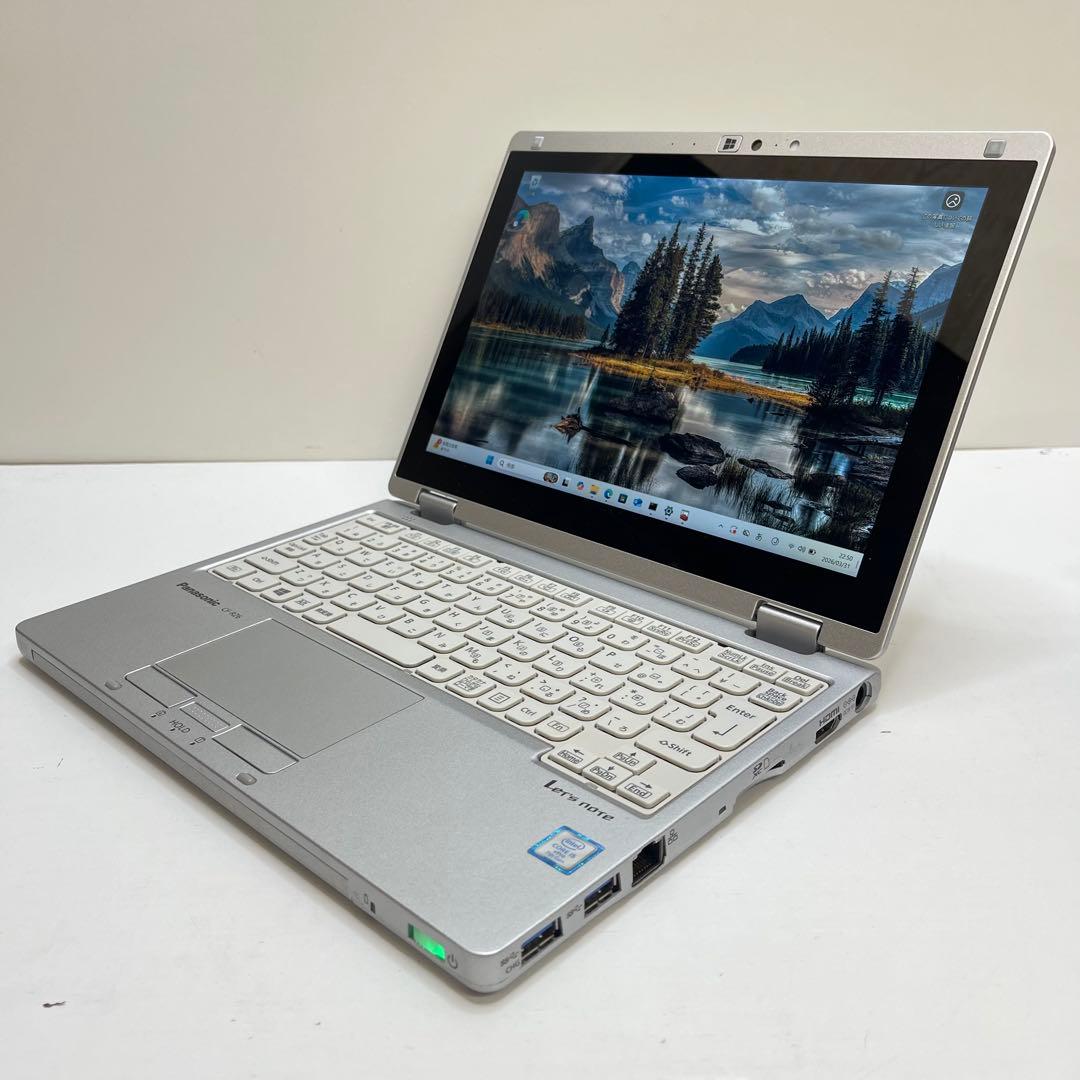 Windowsノート本体 PANASONIC CF-RZ6 i5-7Y57 8GB SSD256GB