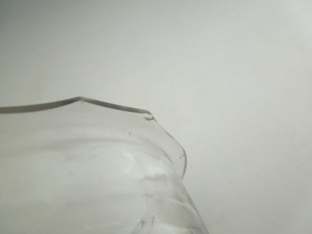 ピュイフォルカ　シルバーガラスボウル　調味料入れ　Puiforcat　純銀