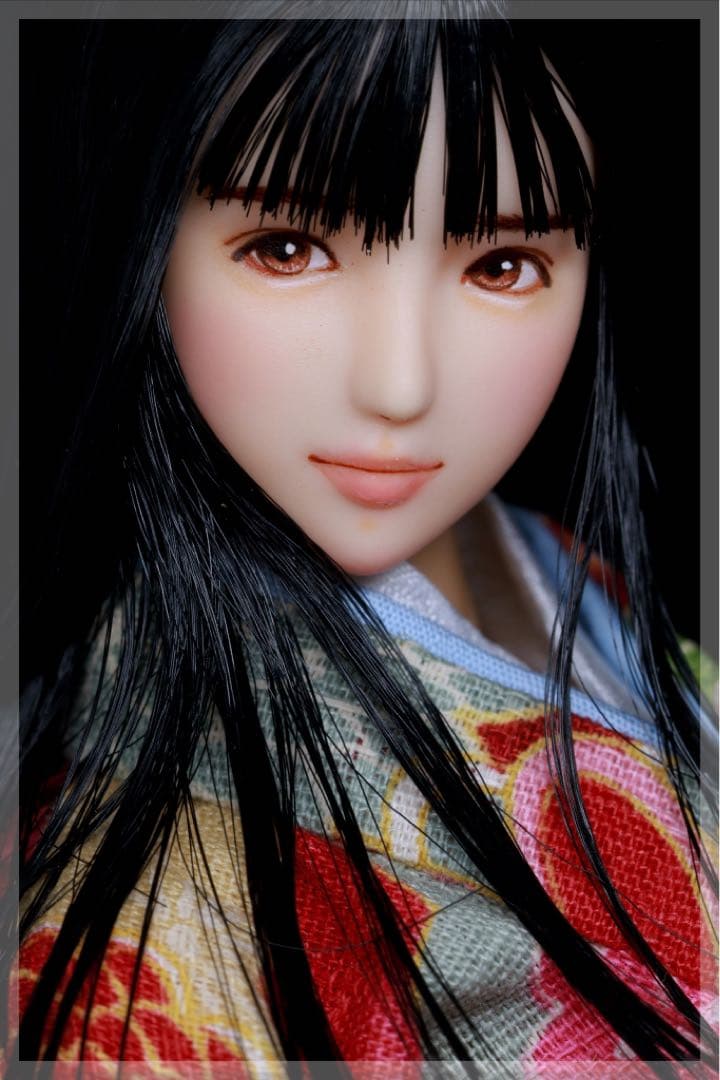 ♪♪ 1/6 　ドール カスタムドールヘッド　　莉子　(りこ) ♪♪