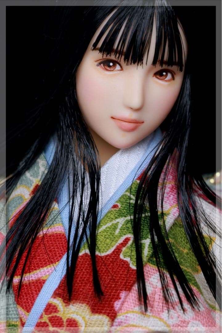 ♪♪ 1/6 　ドール カスタムドールヘッド　　莉子　(りこ) ♪♪