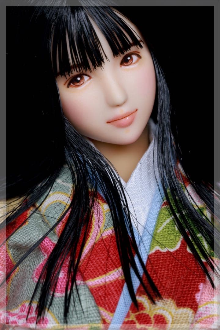 ♪♪ 1/6 　ドール カスタムドールヘッド　　莉子　(りこ) ♪♪