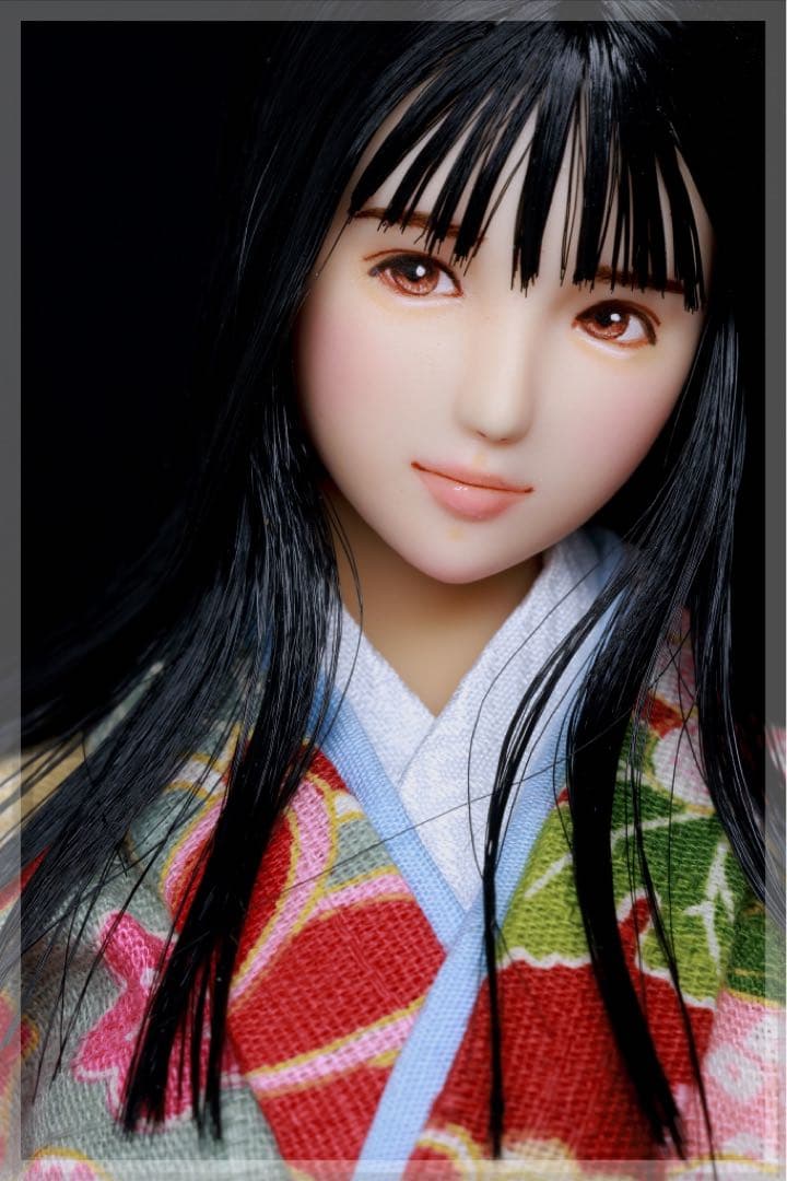 ♪♪ 1/6 　ドール カスタムドールヘッド　　莉子　(りこ) ♪♪