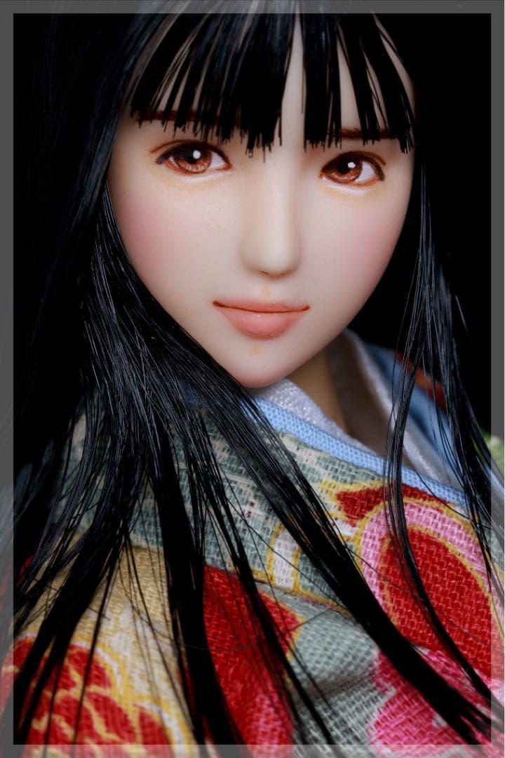 ♪♪ 1/6 　ドール カスタムドールヘッド　　莉子　(りこ) ♪♪