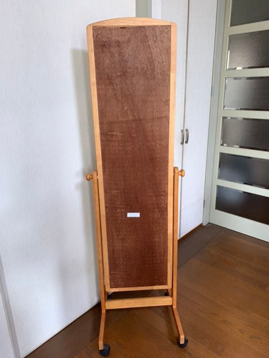 スタンドミラー　キャスター付