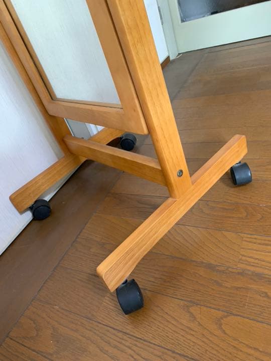 スタンドミラー　キャスター付