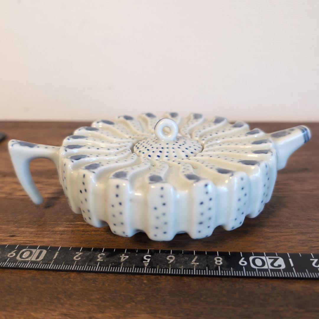 古染付　水差水滴　急須　大清雍正年製銘　書道具　骨董アンティーク工芸品　中国古玩