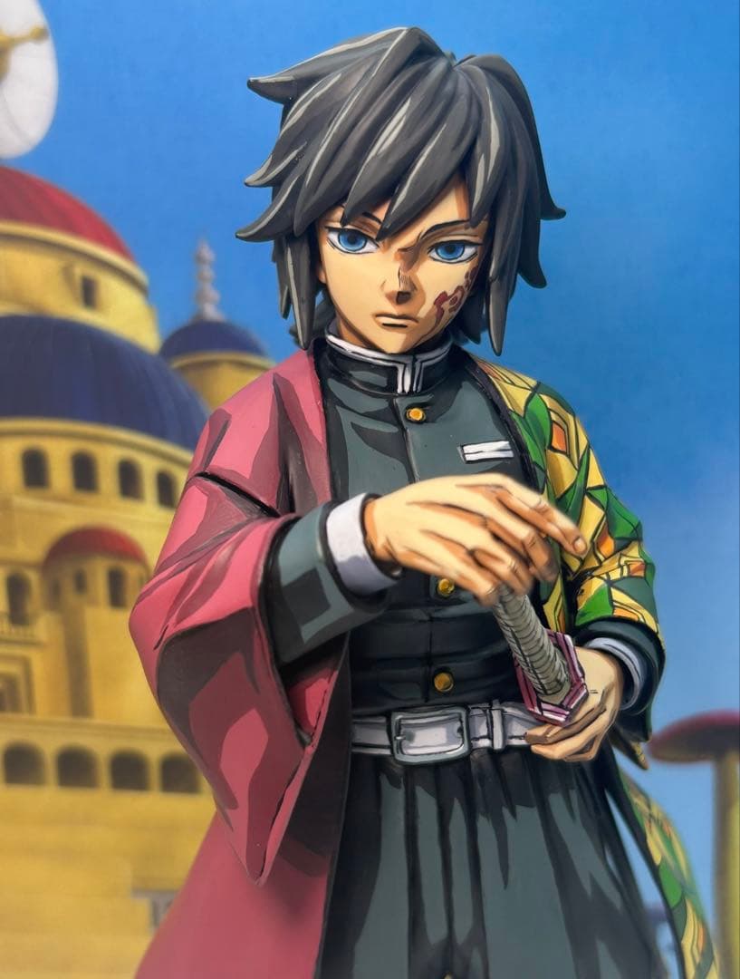 鬼滅の刃 フィギュア 冨岡義勇　二次元彩色　リペイント　グランディスタ