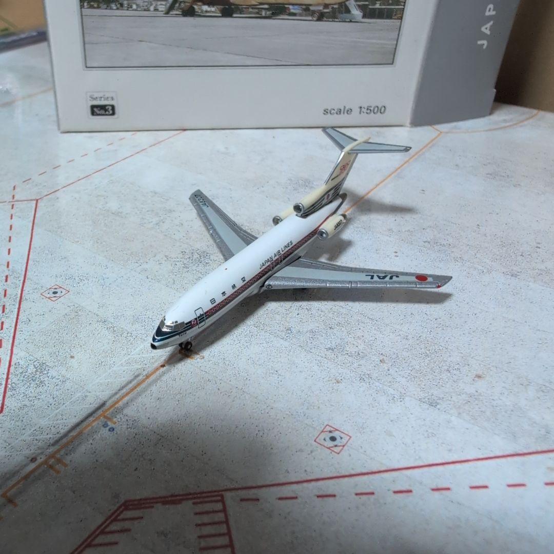 軍*姿様 JAL Boeing 727-100 1:500
