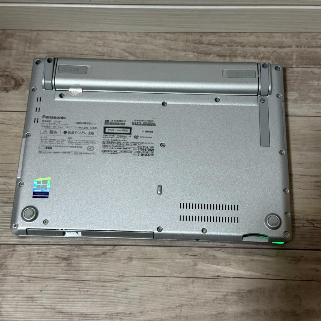 大人気モデル❕レッツノート10世代 i5 8GB SSD256GB DVDマルチ