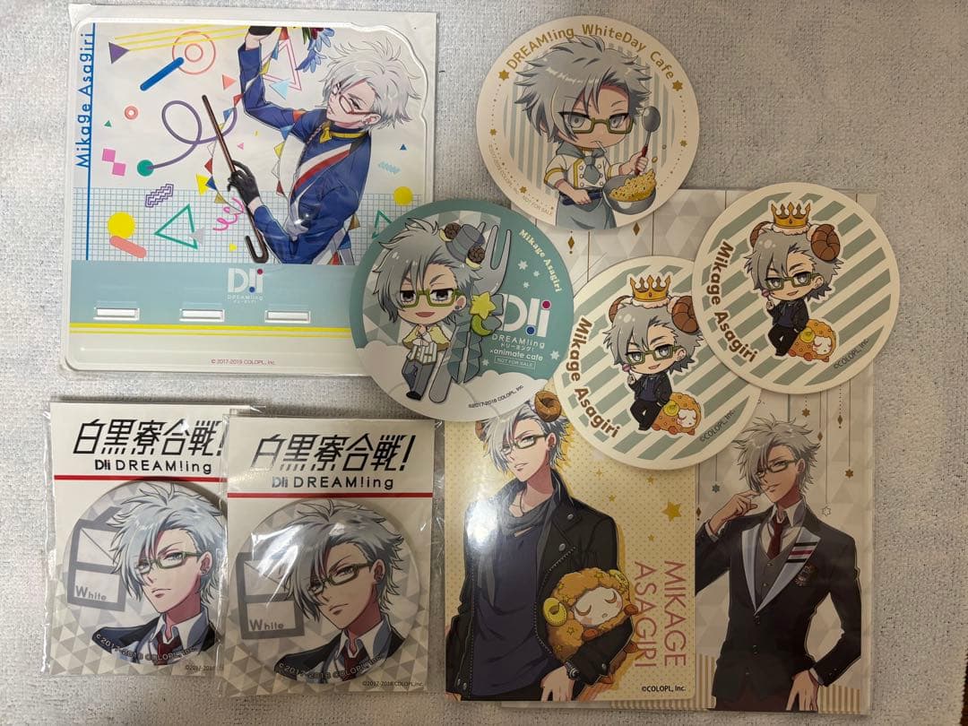 Dream!ing ドリミ 浅霧巳影 アクスタ 特典コースター アクリルバッジ