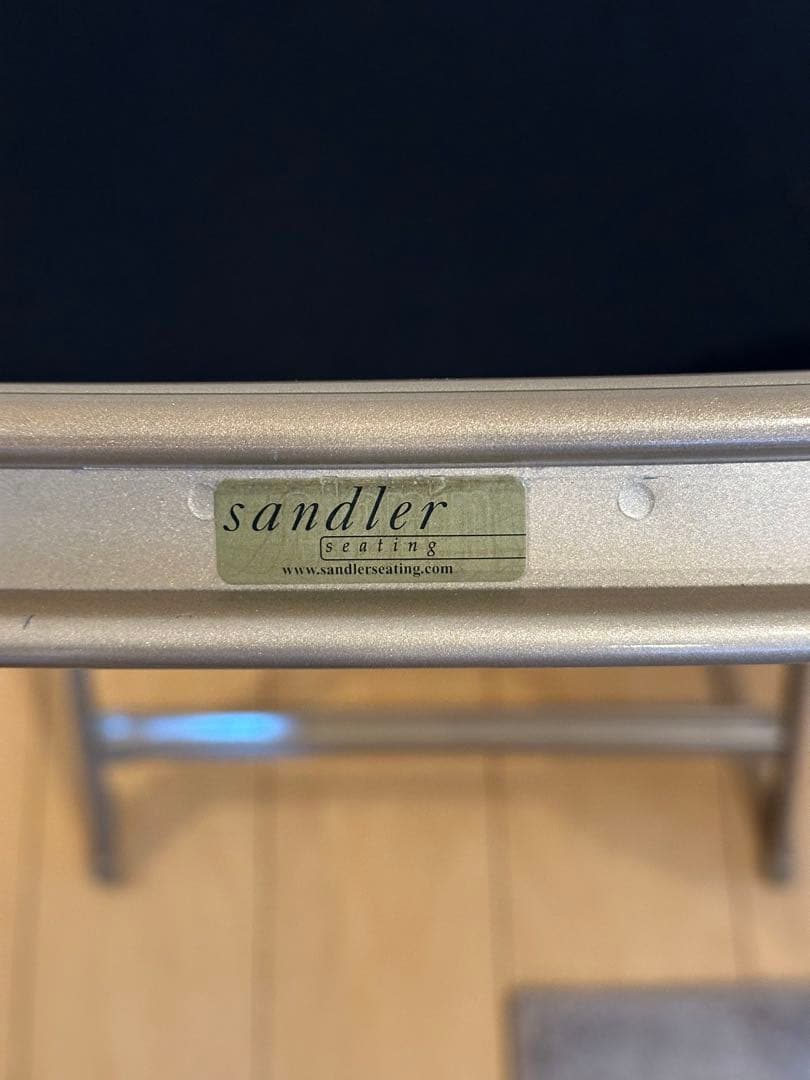 最終価格【CLARIN 】フォールディングチェア 黒ゴールドP.F.S.購入