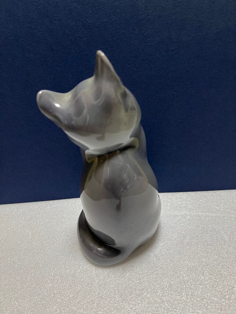 ロイヤルコペンハーゲン 猫の置物1993 SittingCat
