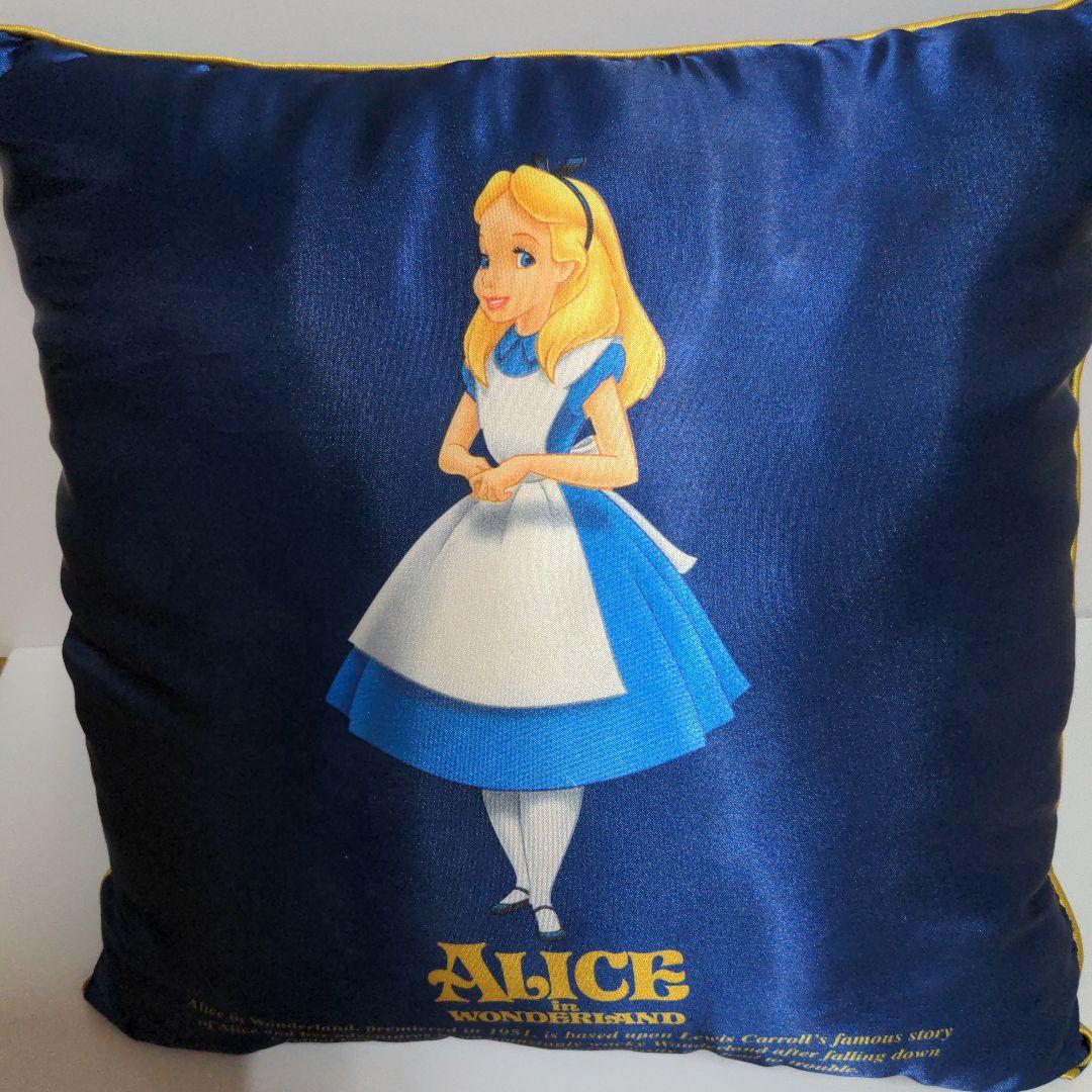 ディズニー　DISNEY　クッション　アリス・チップとデール　2点セット