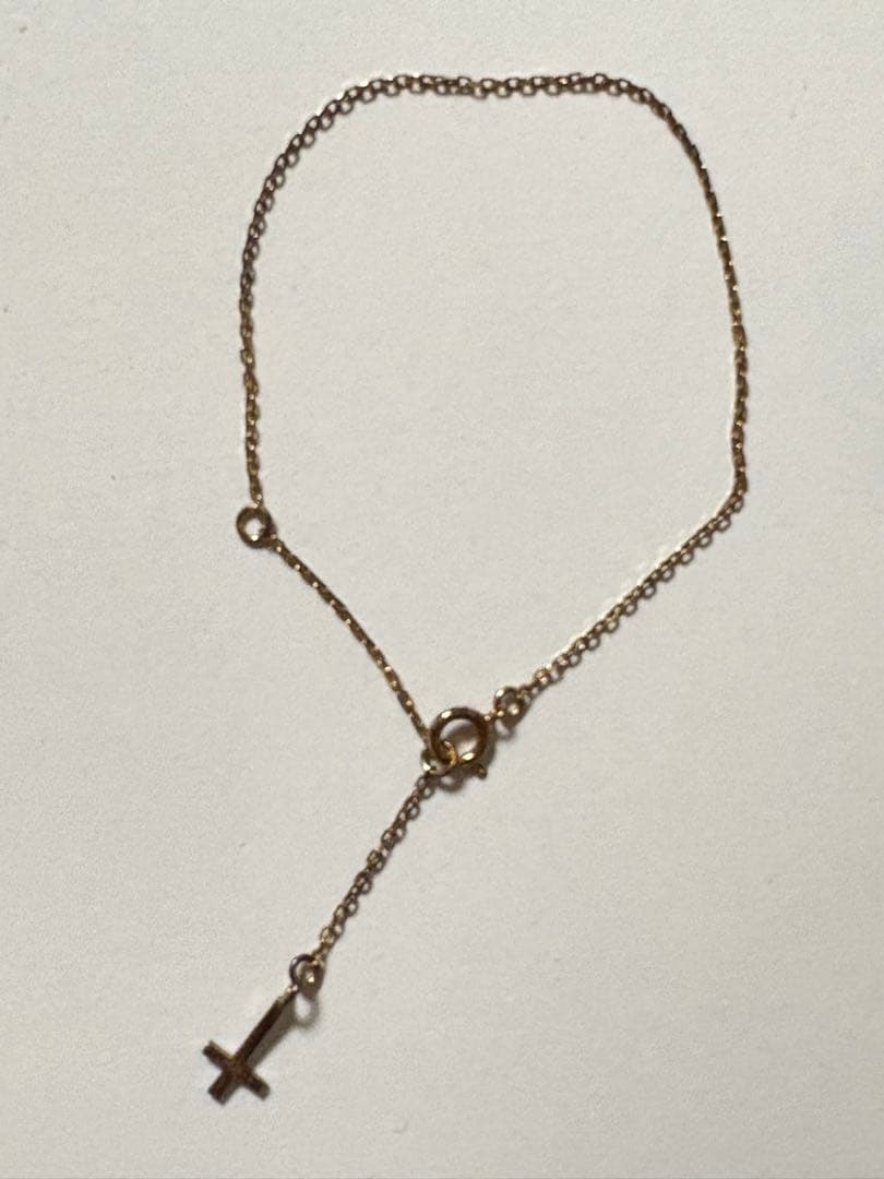 URGE　UGクロスブレスレット　Sサイズ　ピンクゴールド