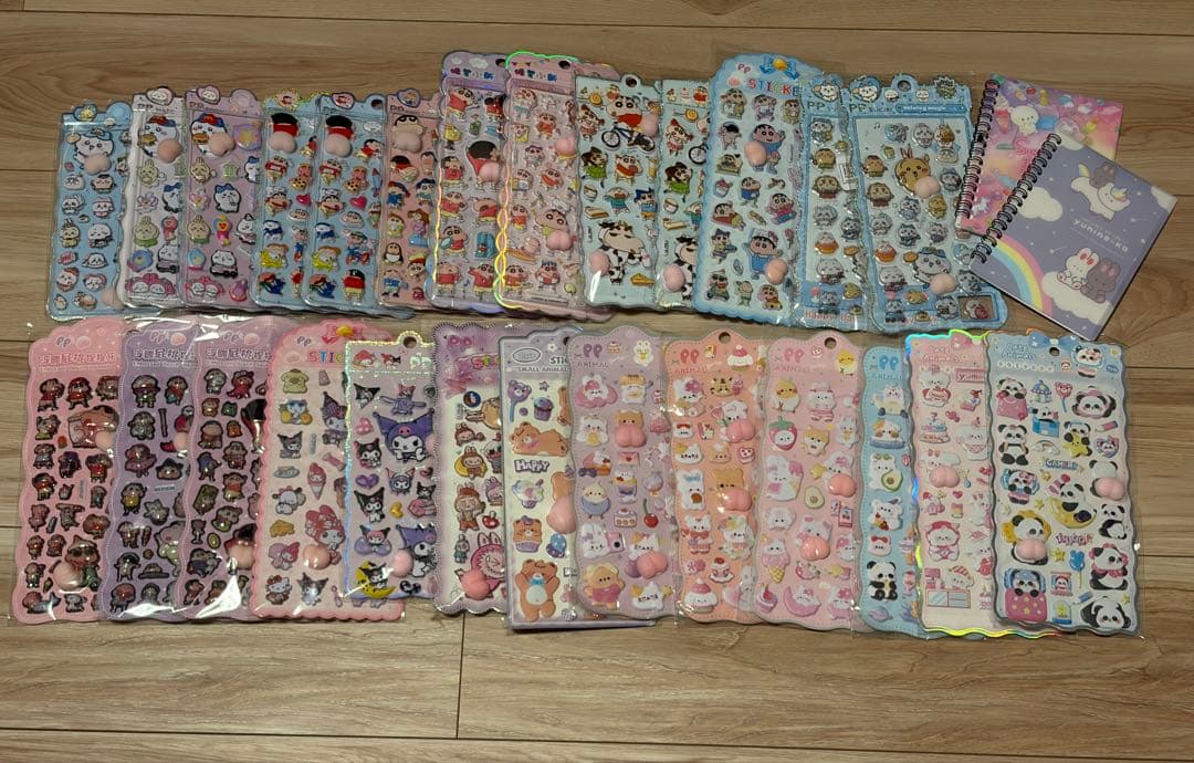 【大量 まとめ売り】うるちゅる はっぴーフォン おしりシール 75点！