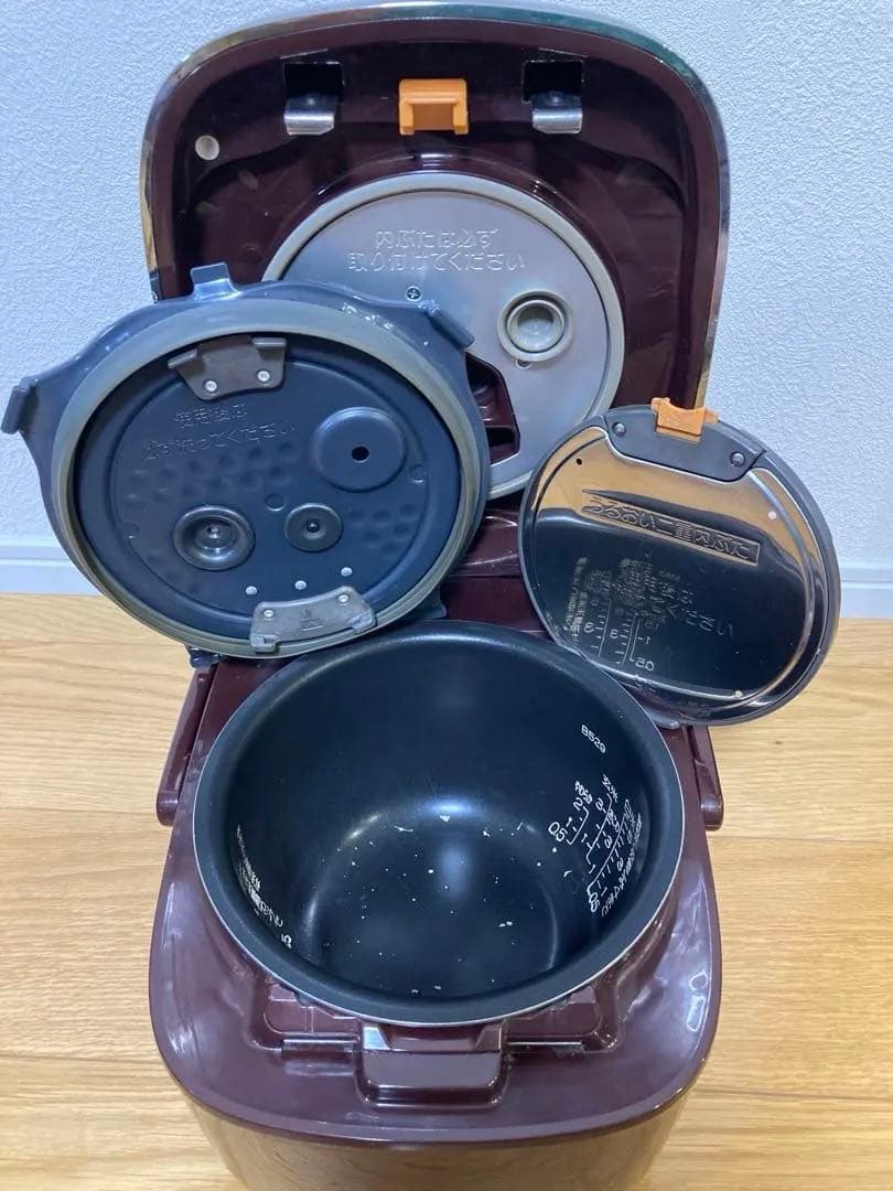 象印　極め炊き 炊飯器 NW-JS10 ダークブラウン 5.5合