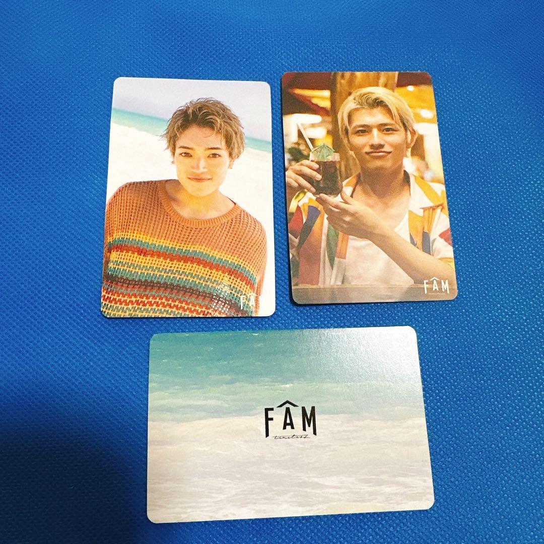 timelesz FAM 4形態セット 特典 トレーディングカード 付