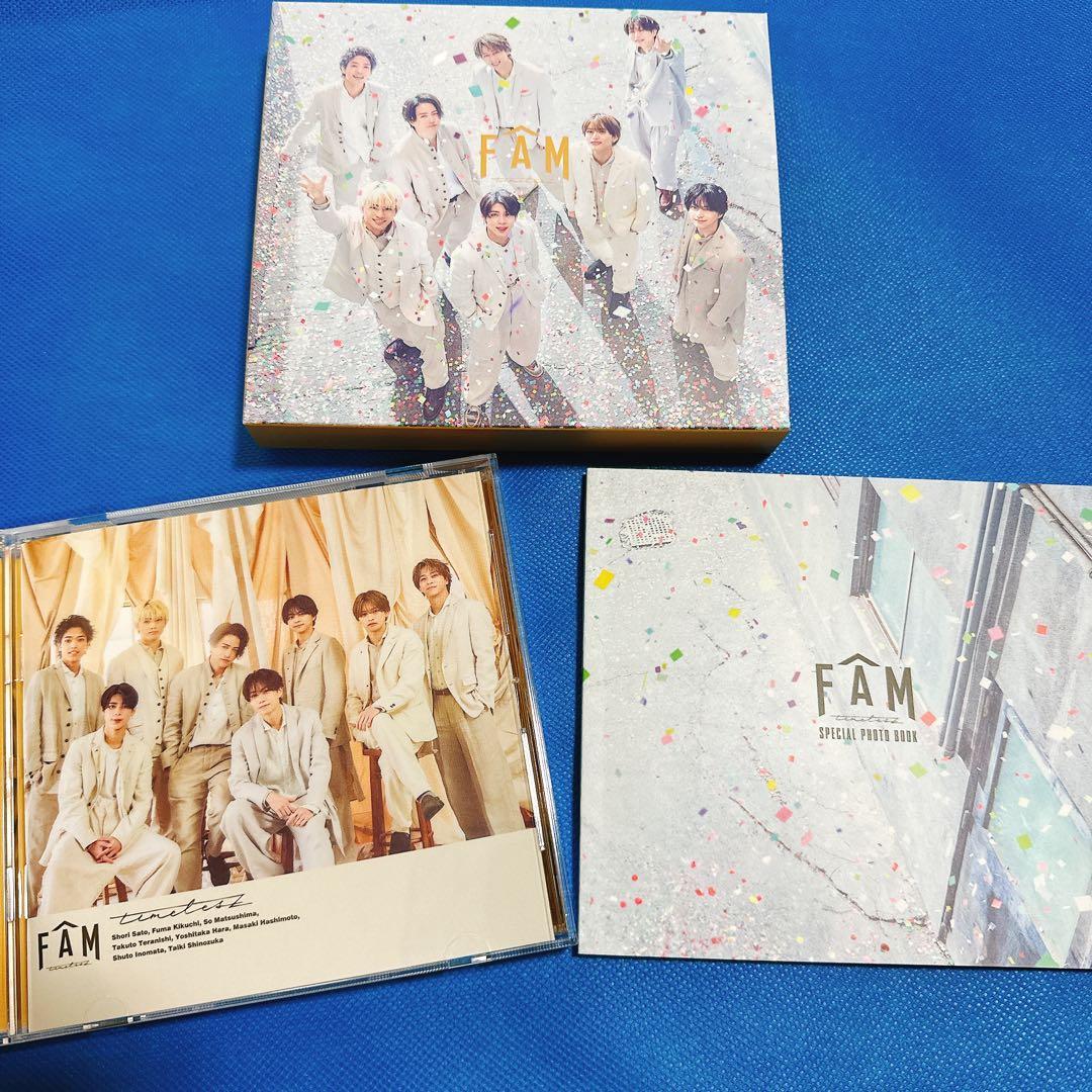 timelesz FAM 4形態セット 特典 トレーディングカード 付