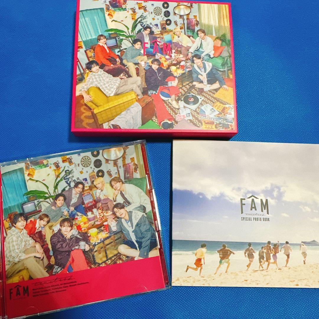 timelesz FAM 4形態セット 特典 トレーディングカード 付