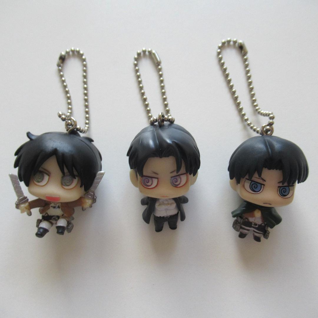 進撃の巨人 ちみキャラマスコット9点セット