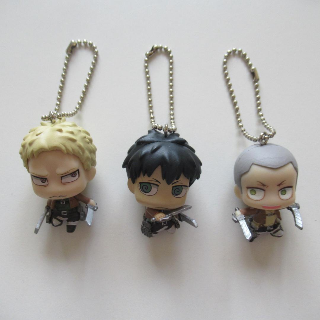 進撃の巨人 ちみキャラマスコット9点セット