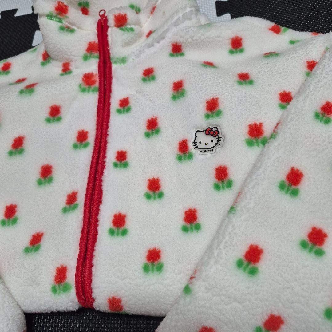 新品・韓国限定★スパオ　SPAO L　ハローキティ　サンリオ　フリース　アウター