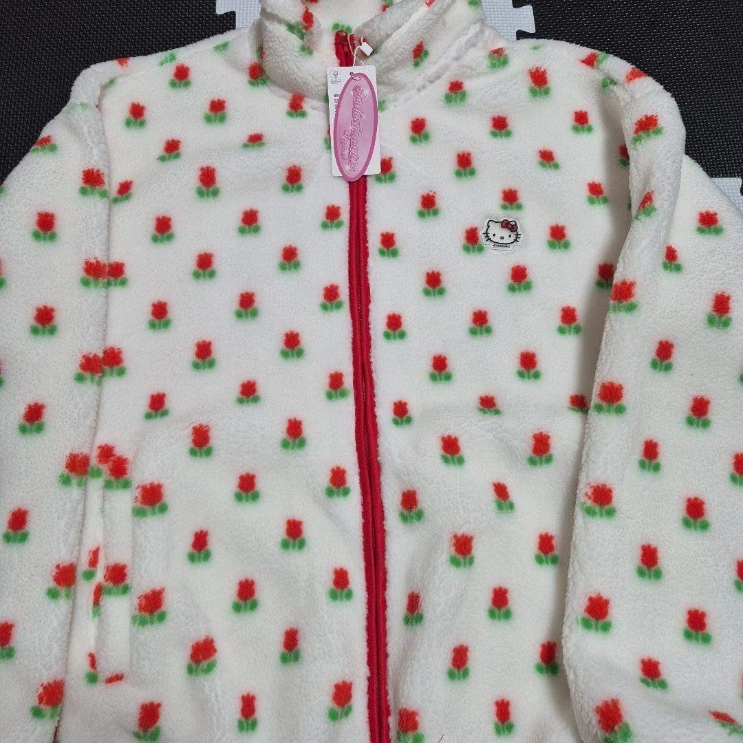 新品・韓国限定★スパオ　SPAO L　ハローキティ　サンリオ　フリース　アウター