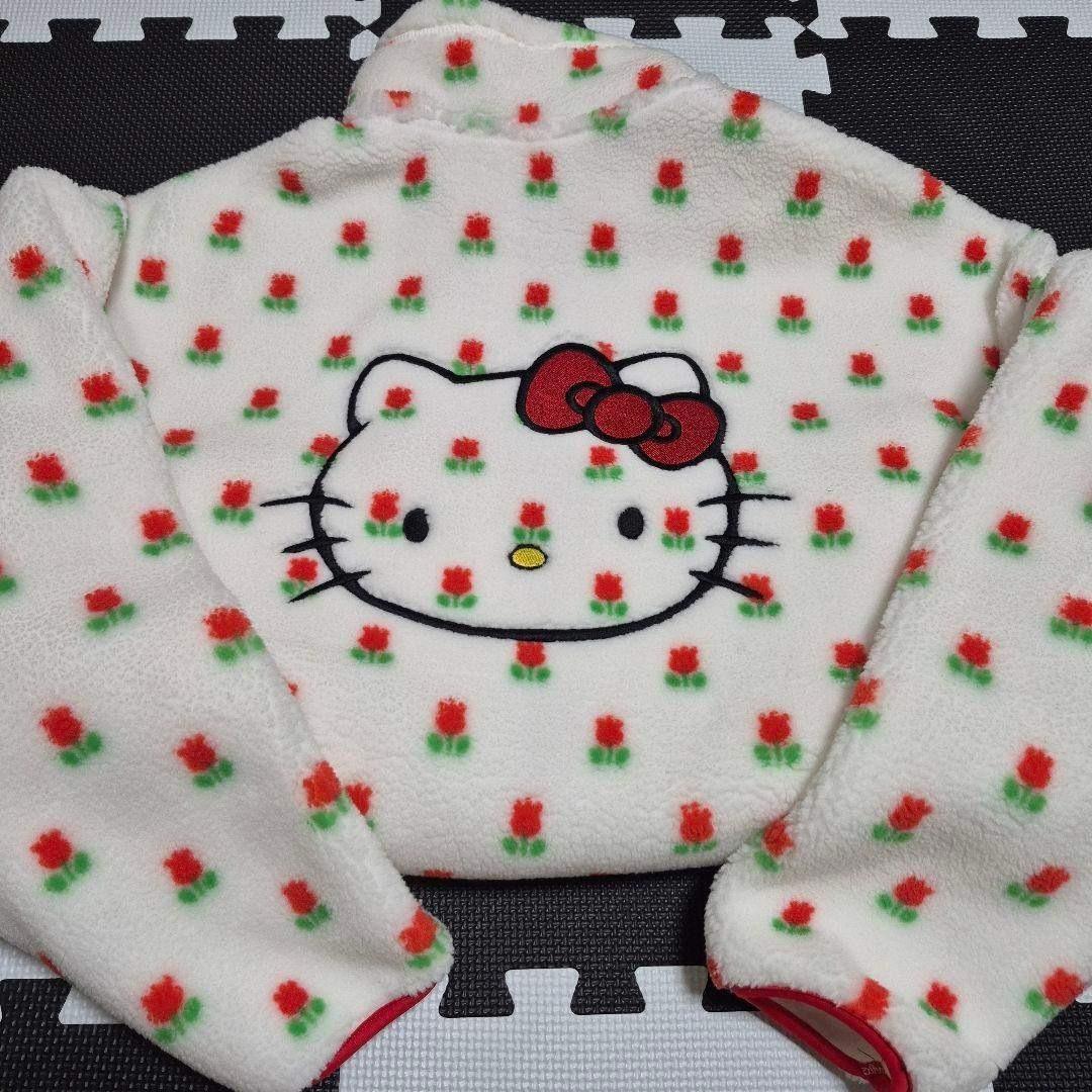 新品・韓国限定★スパオ　SPAO L　ハローキティ　サンリオ　フリース　アウター